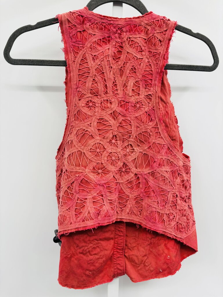 Free People Vest Red S