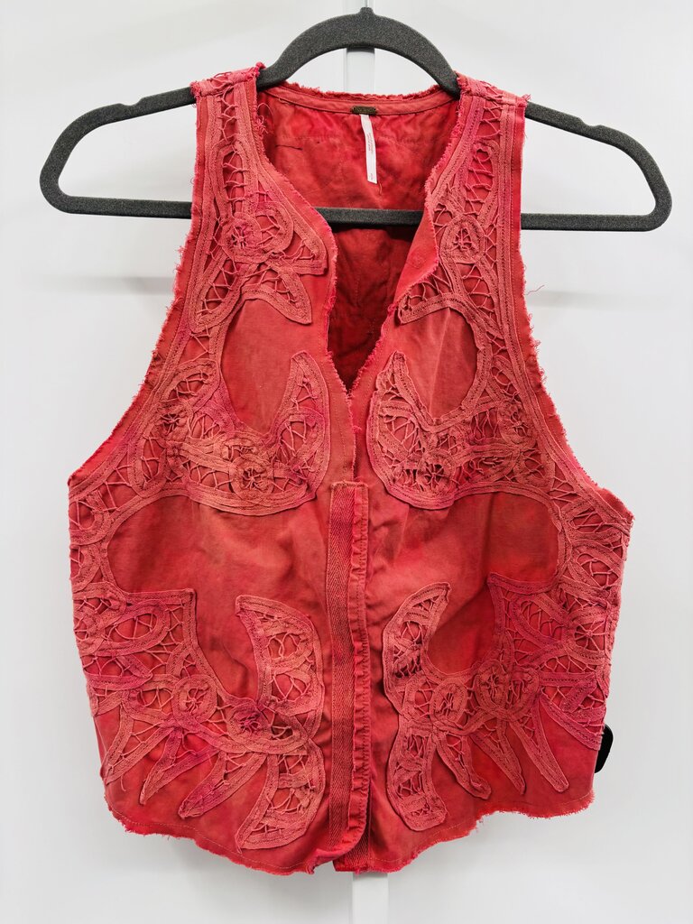 Free People Vest Red S
