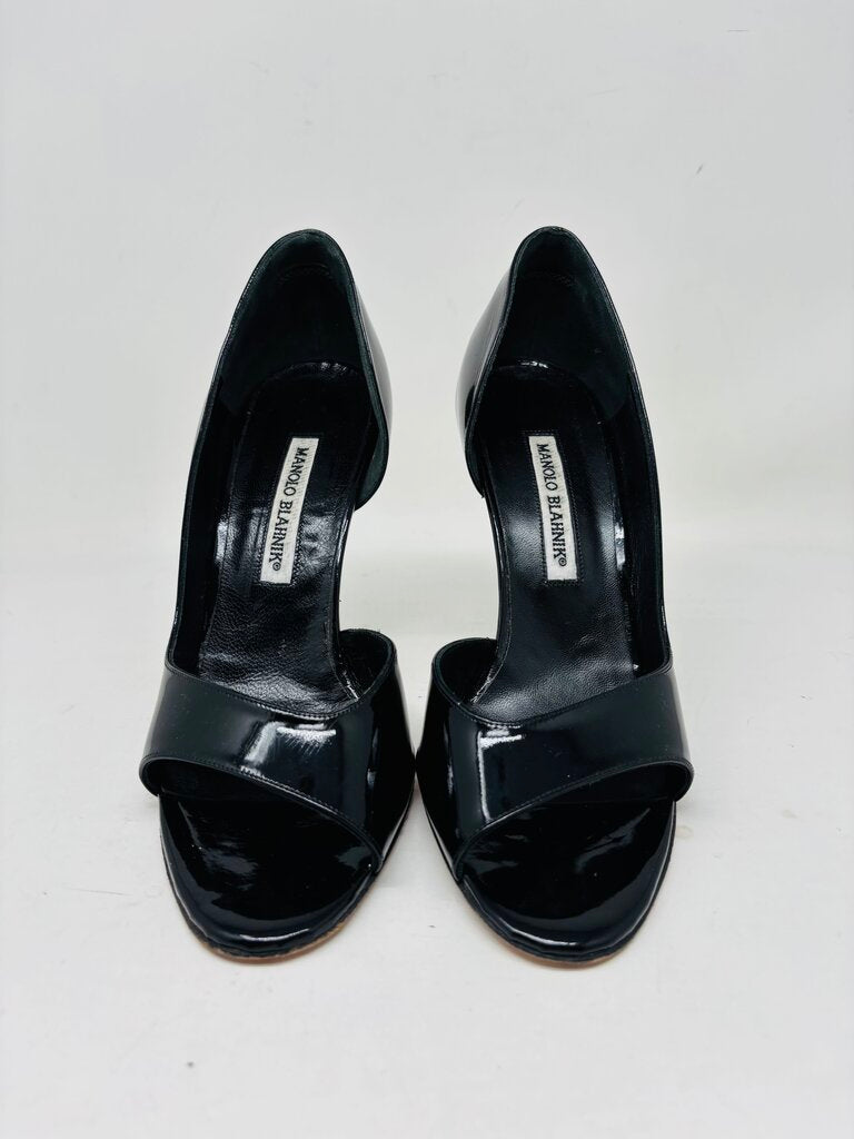 Manolo Blahnik Heels Black 7.5