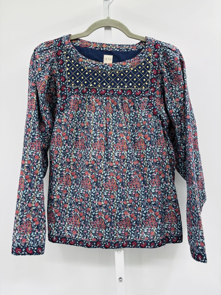 La Vie Blouse Navy S