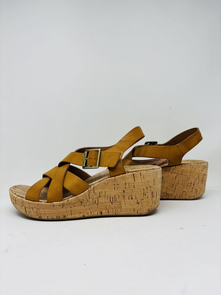 Korks Wedge Tan 9