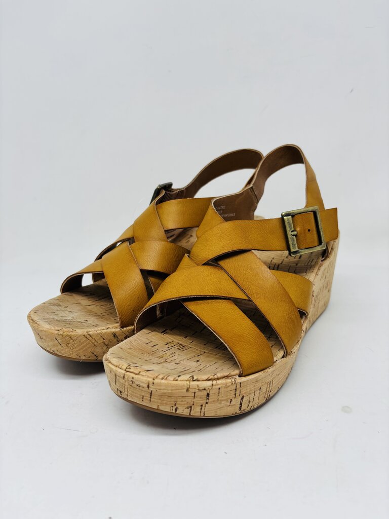 Korks Wedge Tan 9
