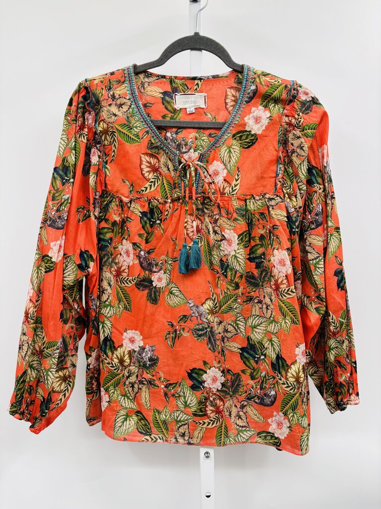 Johnny Was Workshop Blouse Orange L