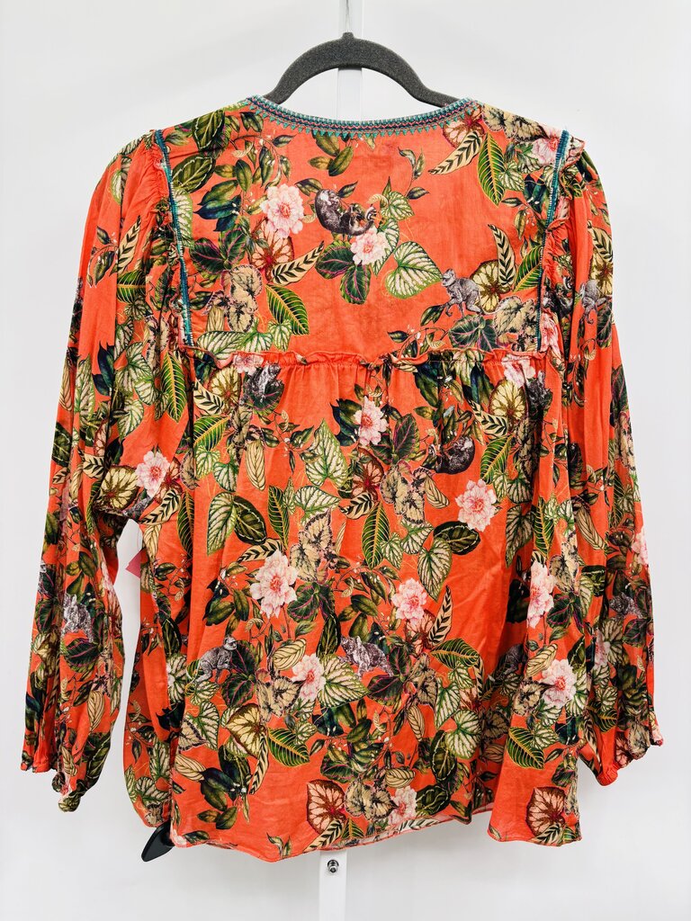 Johnny Was Workshop Blouse Orange L