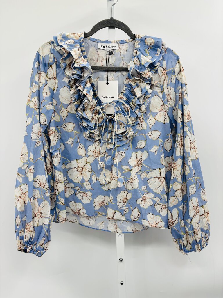 En Saison Blouse Blue M