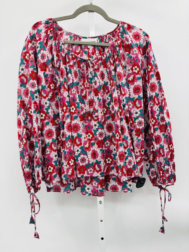 Antik Batik Blouse Red M