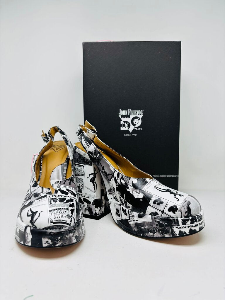 John Fluevog Heels White 8