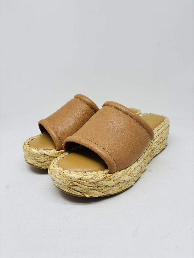 Dolce Vita Slides Tan 8.5