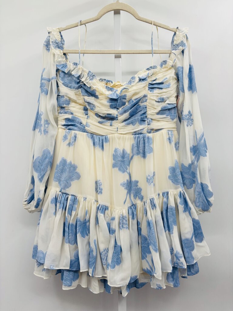 LoveShackFancy Dress Blue L
