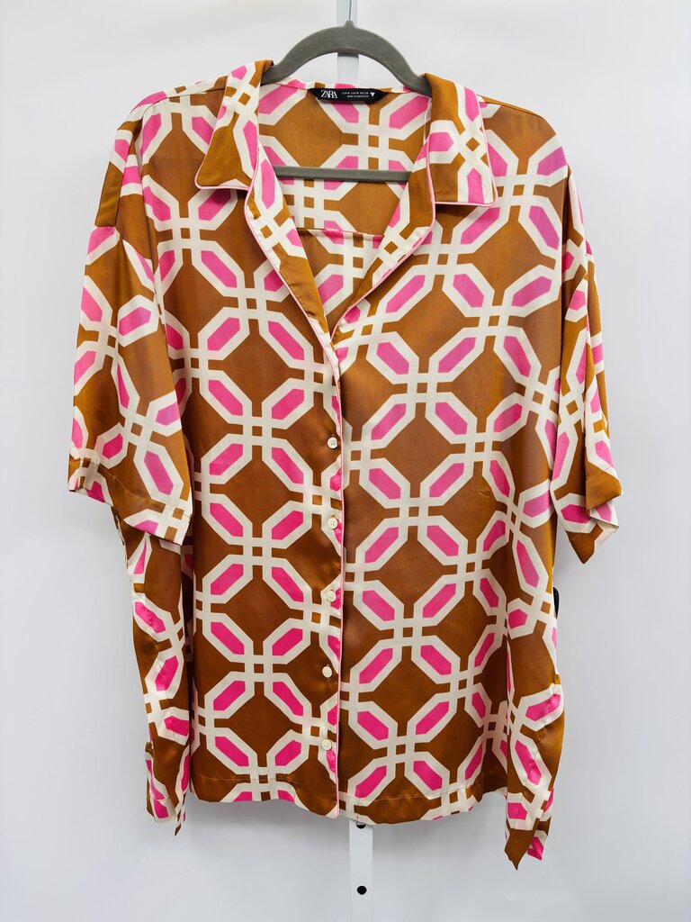 Zara Shirt Tan M