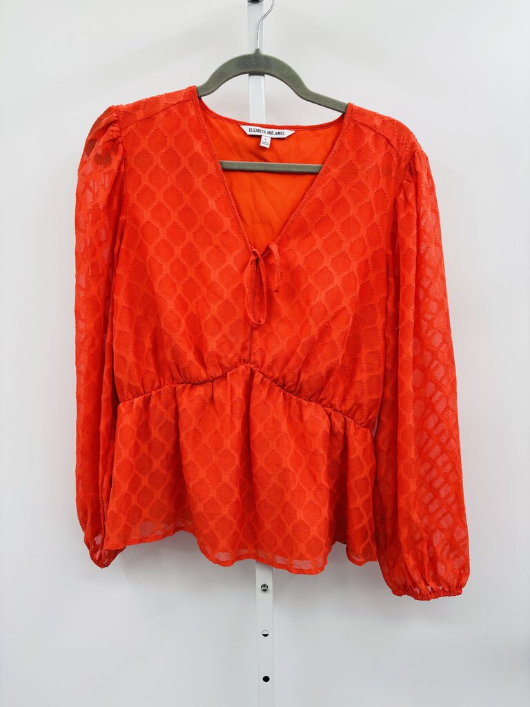 Elizabeth and James Blouse Red L