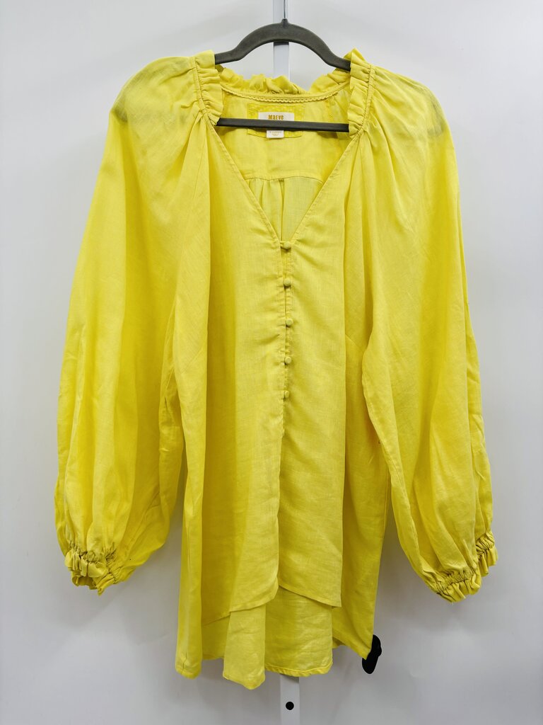 Maeve Blouse Yellow XL