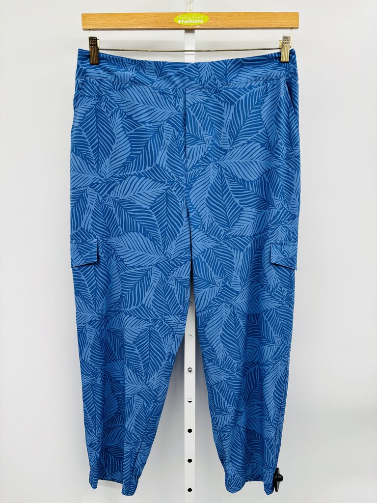 Soft Surroundings Cropped Pants Blue 16