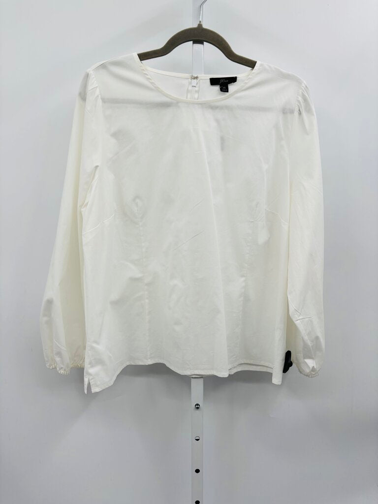 J. Crew Blouse White 16