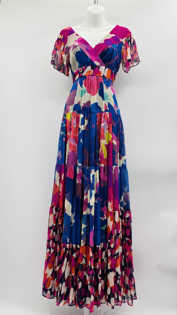 DvF Maxi Dress Multi 4