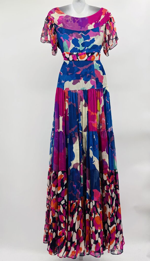 DvF Maxi Dress Multi 4