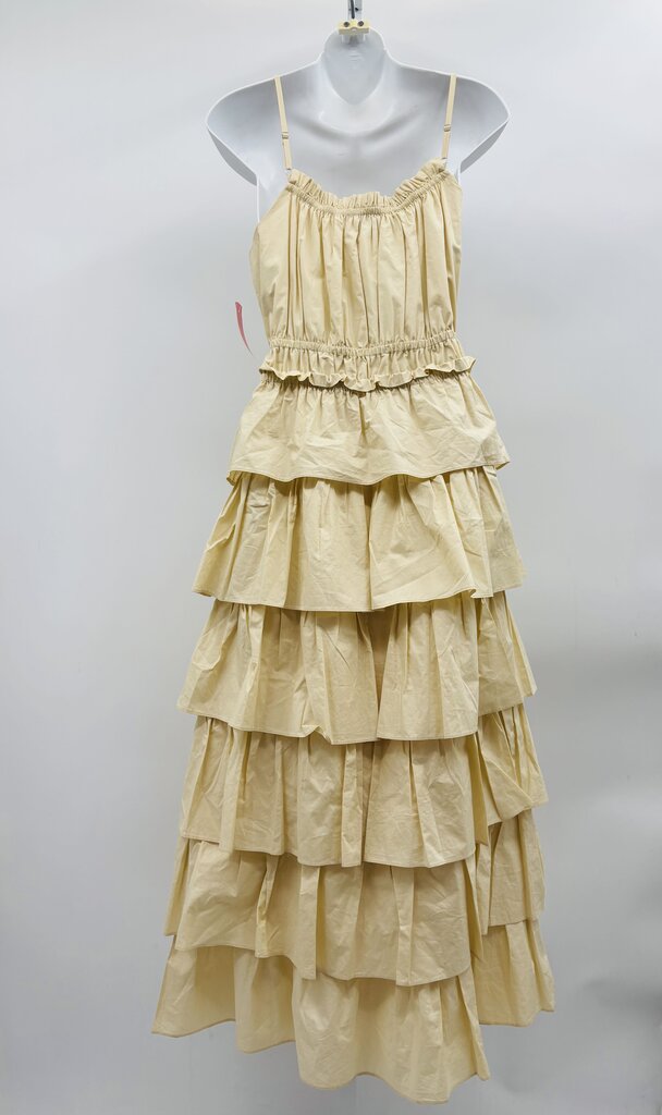 English Factory Maxi Dress Beige M