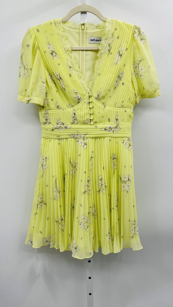 Self-Portrait Dress Yellow 4