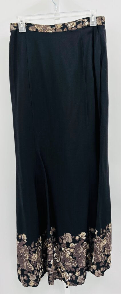 Free People Skirt Maxi Black 8