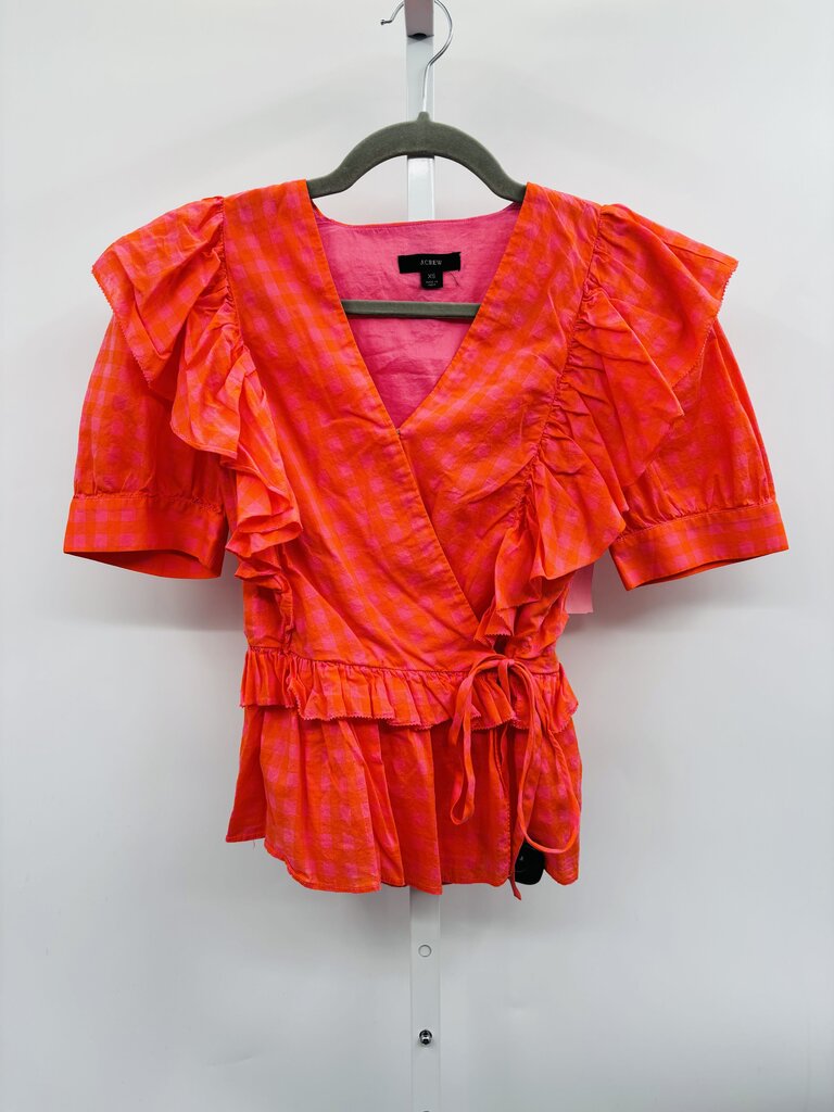J. Crew Blouse Orange XS