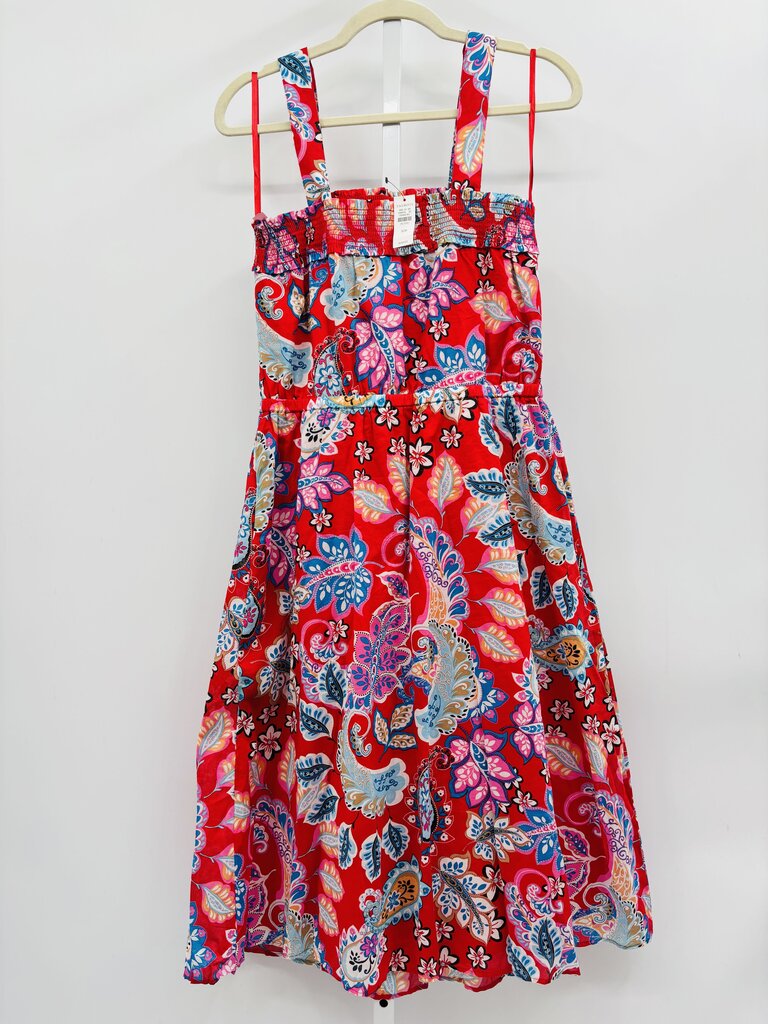 Talbots Maxi Dress Red 10