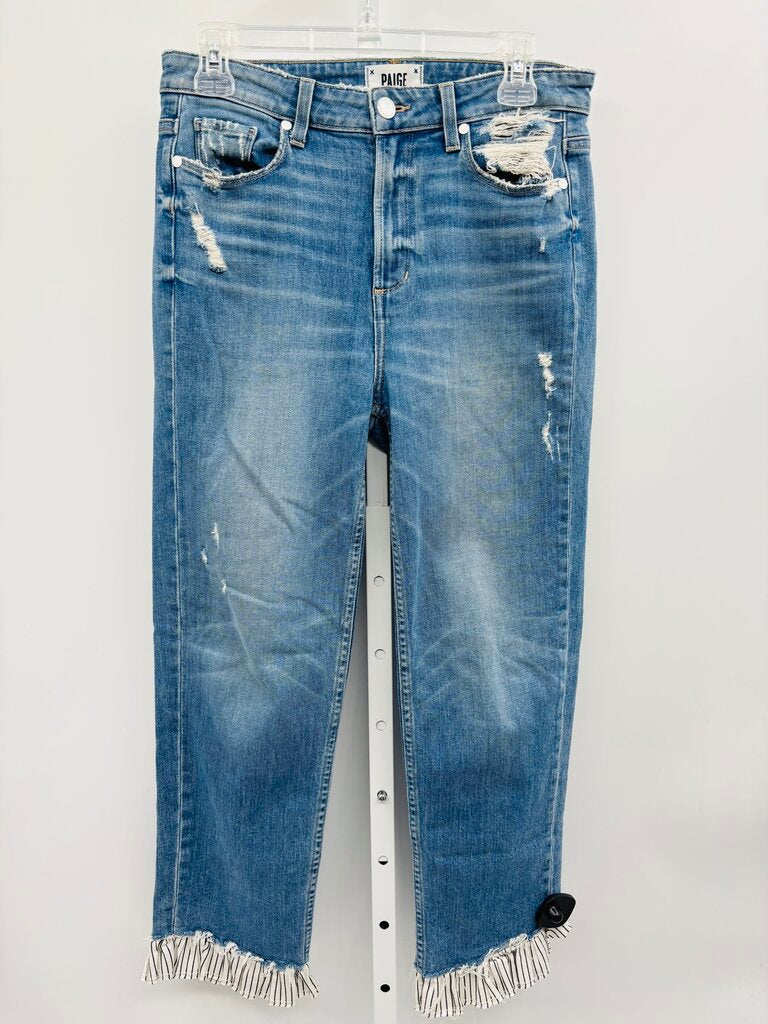 Paige Jeans Straight Denim 4