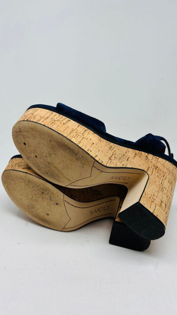 Sarto: Franco Sarto Heels Navy 9