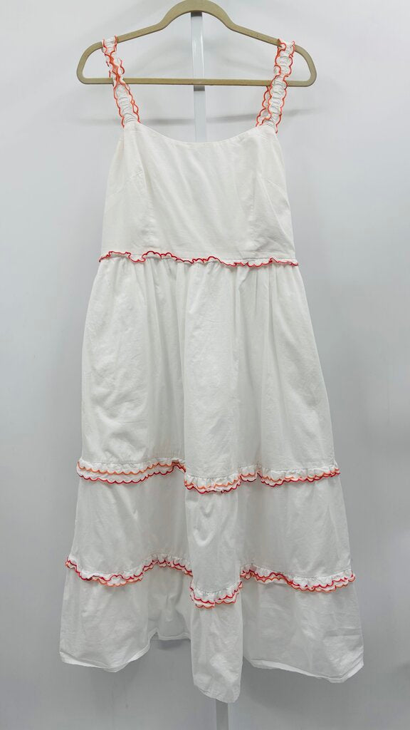 J. Crew Factory Maxi Dress White 12