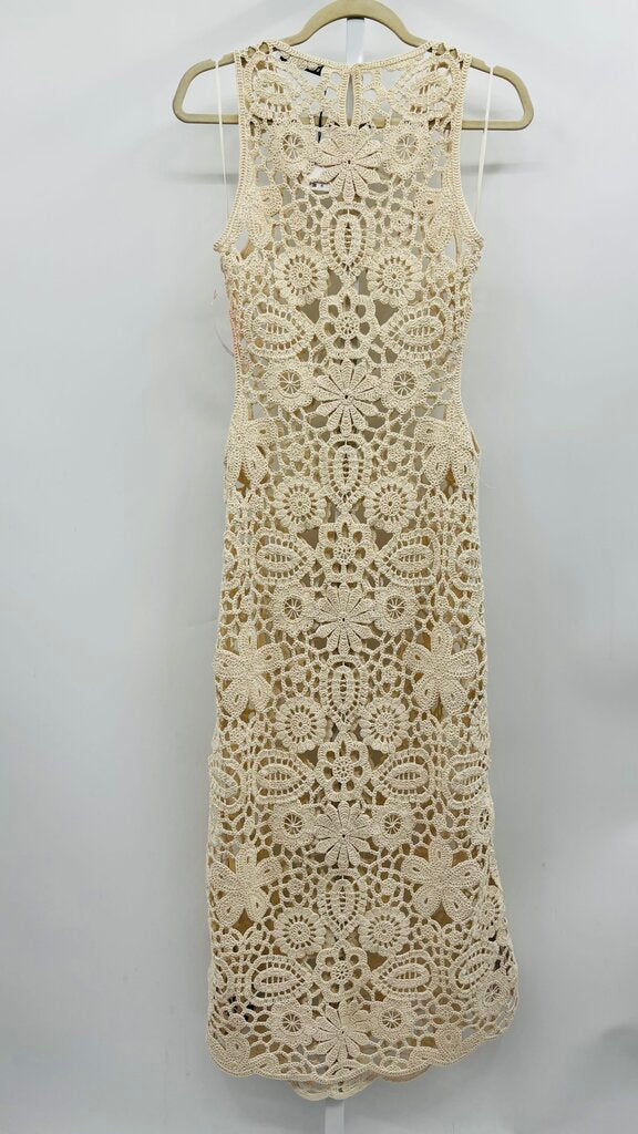 Zara Maxi Dress Beige L