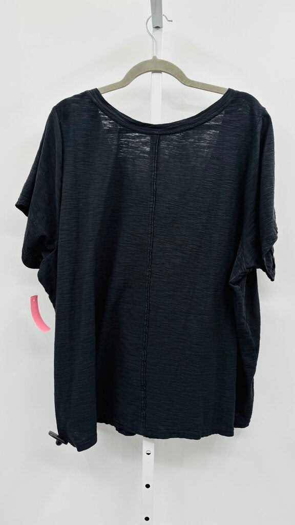 Pilcro T-Shirt Plus Black 3X