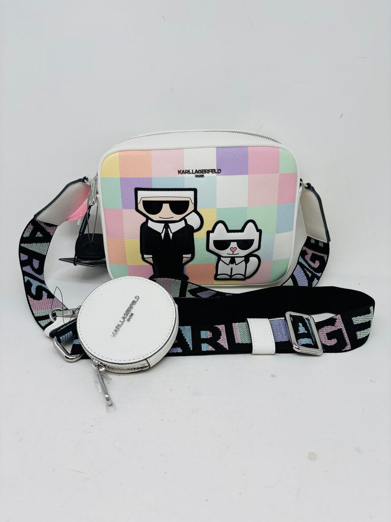Karl Lagerfeld: Paris Crossbody Bag Multi