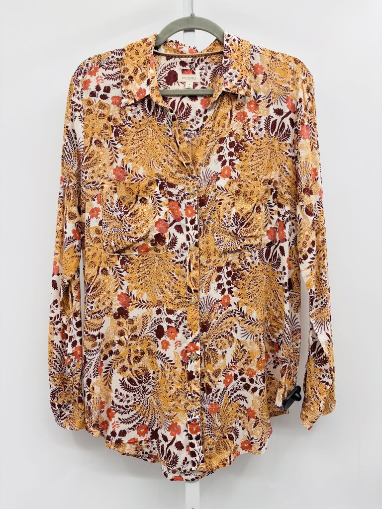Pilcro Shirt Orange M