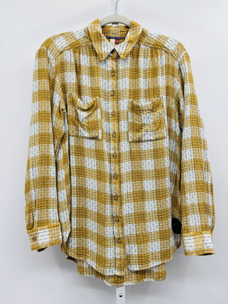 Pilcro Shirt Yellow M