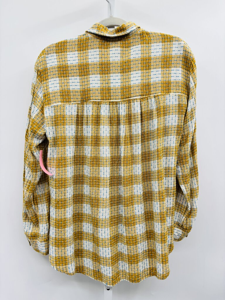 Pilcro Shirt Yellow M