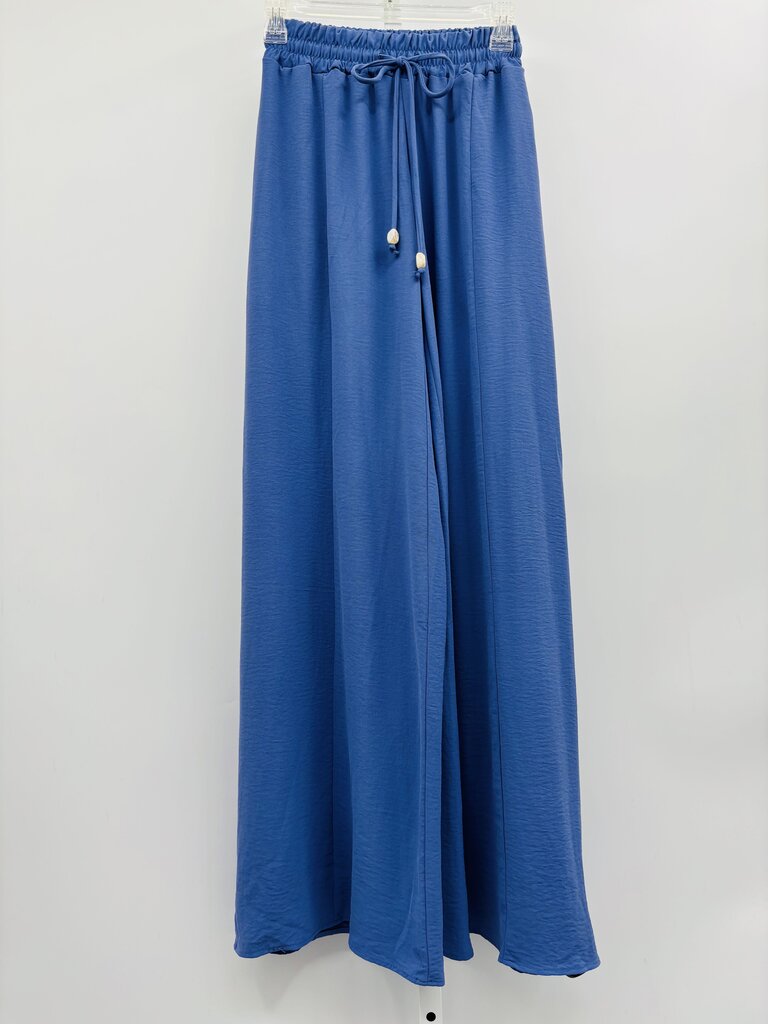 HDYWT Pants Wide Leg Blue XS