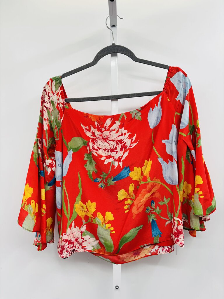 Alice + Olivia Blouse Red M