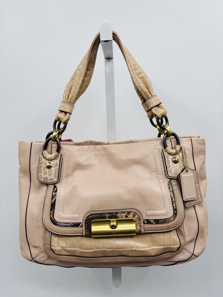 Coach Handbag Beige