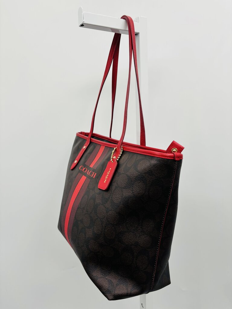Coach Tote Red