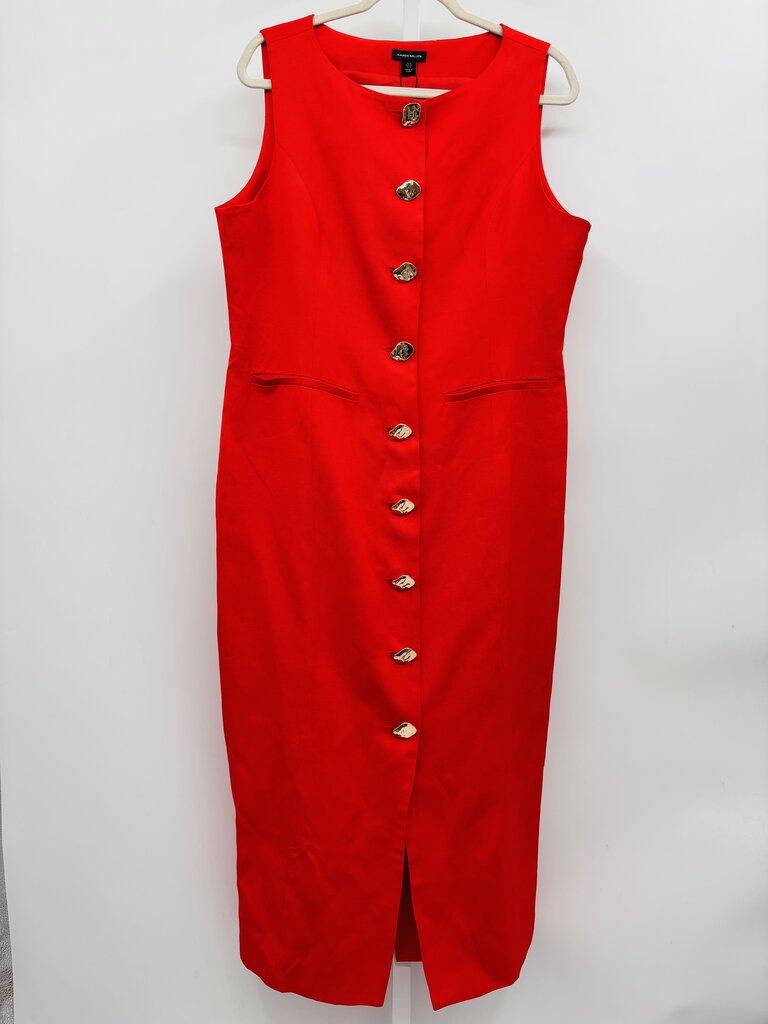 Karen Millen Dress Red 12