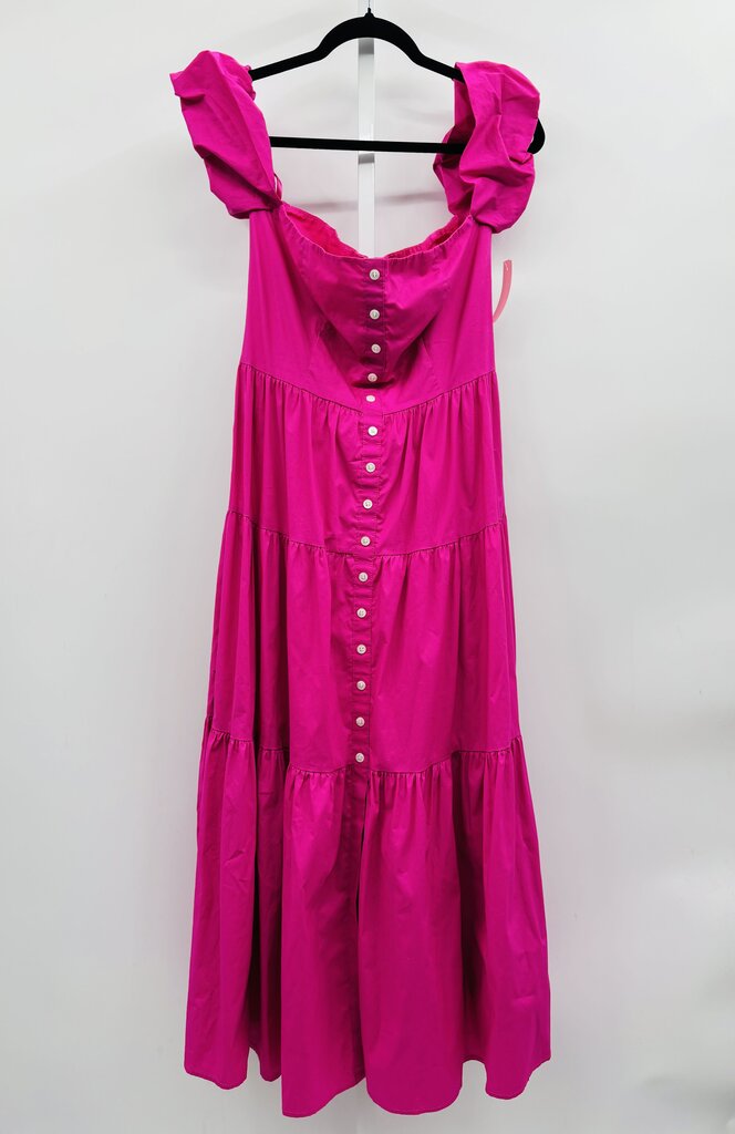 Staud Maxi Dress Pink 8