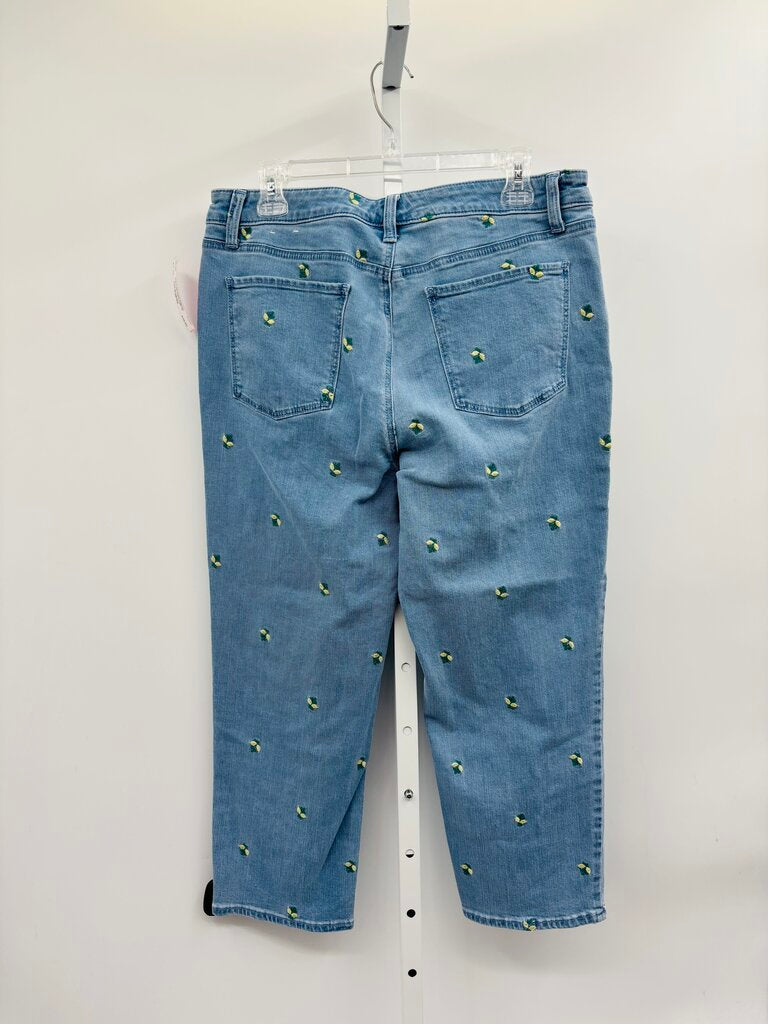 Talbots Jeans Straight Denim 12