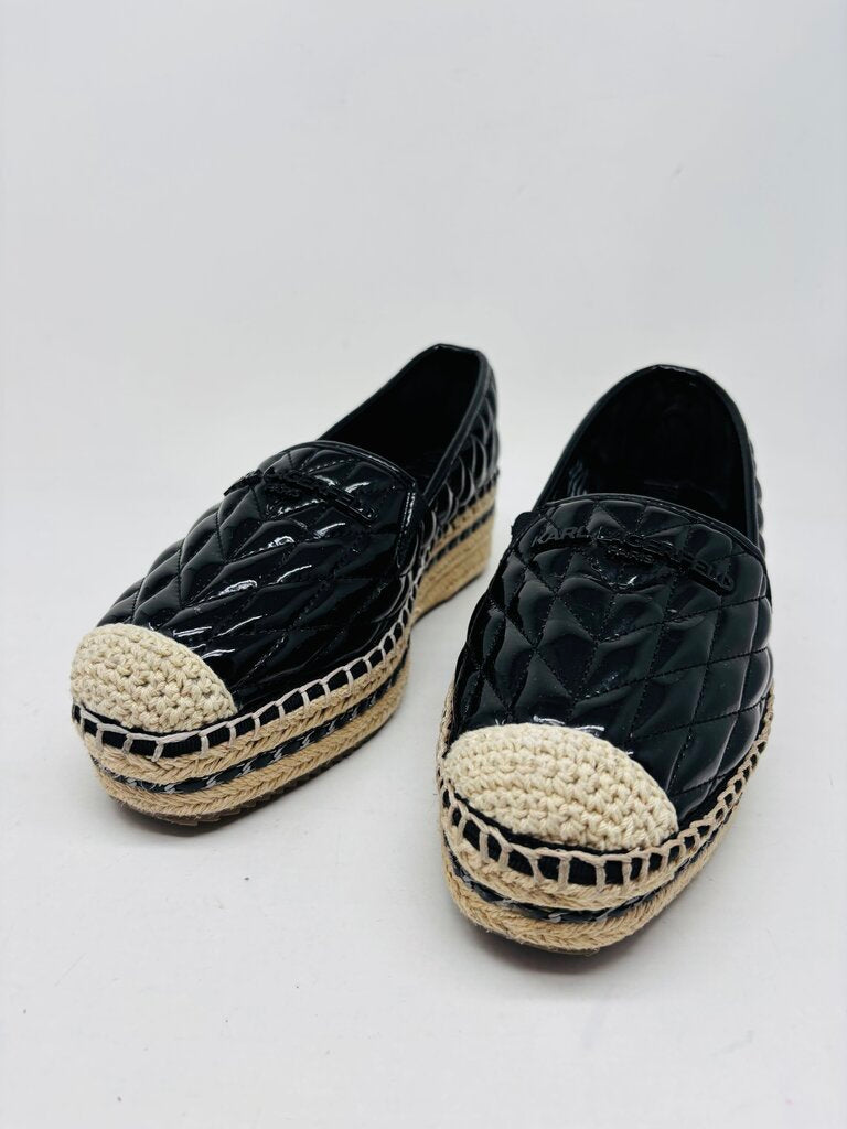 Karl Lagerfeld: Paris Flats Black 7