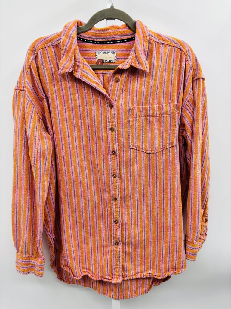Pilcro Shirt Orange S
