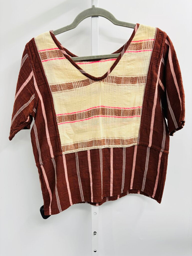 Ace & Jig Top Brown S