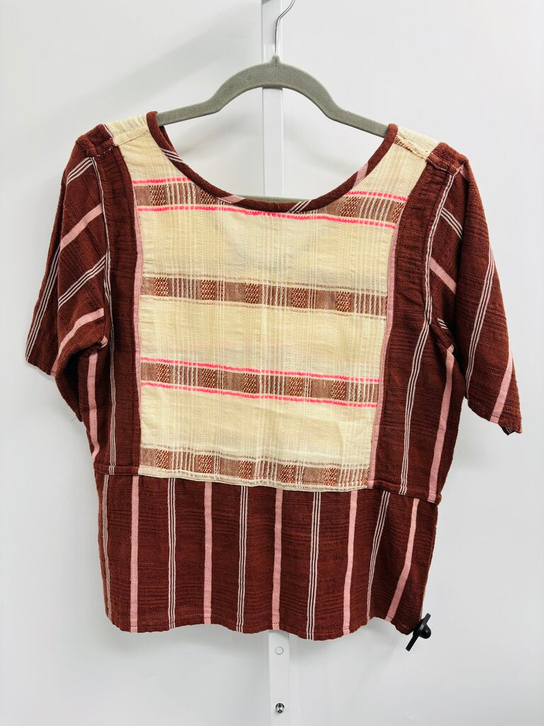 Ace & Jig Top Brown S