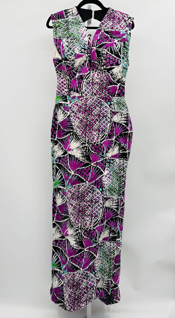 House of IUF Couture Maxi Dress Purple L