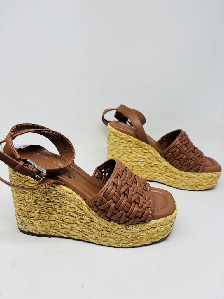 Marc Fisher Wedge Brown 9.5