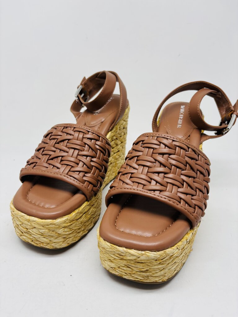 Marc Fisher Wedge Brown 9.5