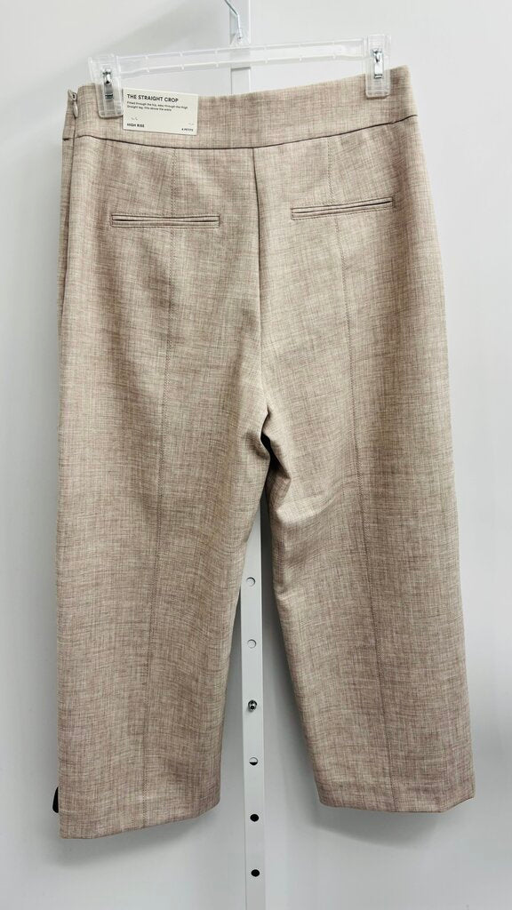 Ann Taylor Cropped Pants Taupe 4