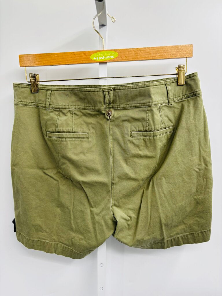 Talbots Shorts Green 16